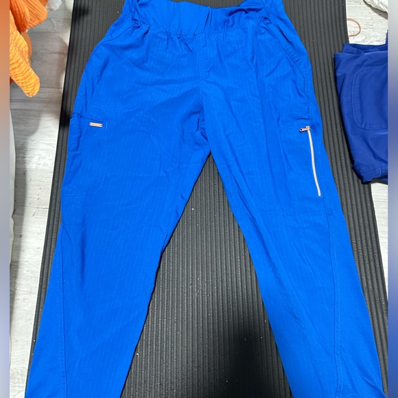 6 pair blue scrub pants - Picture 6 of 6